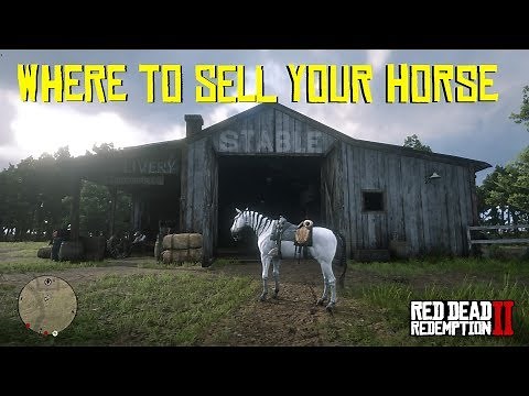 Red Dead Redemption 2 - Where And How To Sell A Horse.