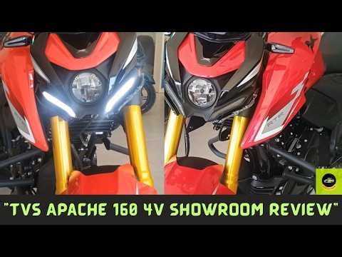 New TVS Apache 160 4V Showroom Video | Should You Buy?