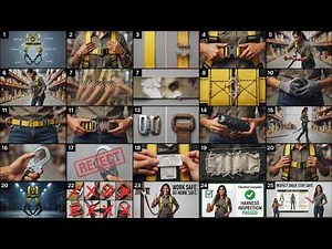 Full Body Harness Inspection Training – Parts, Inspection & Rejection Criteria #safety #training