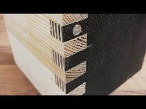 Die einfachsten Fingerzinken mit dem Frästisch!