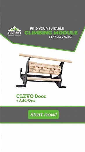 Turn your door into your climbing station! 😍