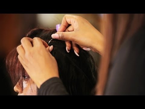 How to Apply Hair Tracks for a Weave | Black Hairstyles