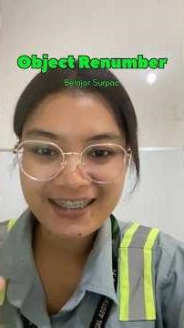 Objcet Renumber on surpac"Cara Mudah Ubah Object Renumber di RURPAC! #SolidModeling"