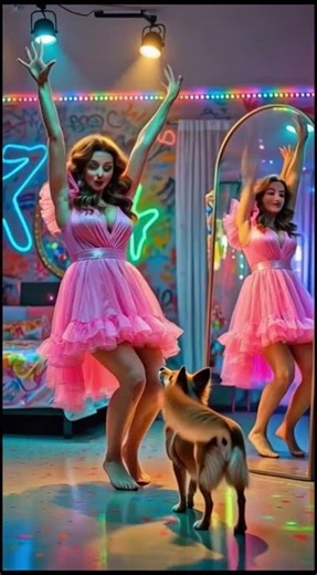 The Mirror That Danced Better | The Overconfident Reflection #shorts #youtubeshorts #ytshorts #fun