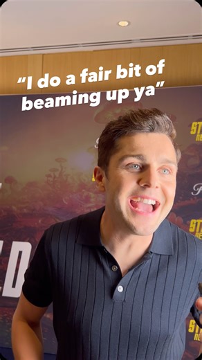 sarah hanlon on Instagram: "Beam me up Scotty! 🛸 Martin Quinn (aka Scotty in Star Trek: StrangeNewWorlds) laughs about stepping into one of the most iconic catchphrases in sci-fi history — and teases there’s a lot more up his sleeve than just beaming up. Kind of⚡️ Martin also shared why he wasn’t a Star Trek fan before being cast as Scotty — and what it means to be the first Scottish actor to take on the iconic role. 🖖 You can find that and all my SNW interviews on my Youtube channel, Sarah Ha