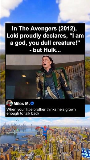 Avengers – Loki vs Hulk “Puny God” Scene | The Avengers (2012)