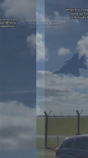 Midair Crisis: 3 Military Giants Spark Collision Scare