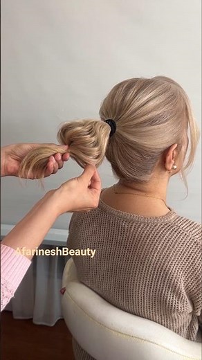 Viral Updo Using a Powerful Ponytail Base ✨🔥