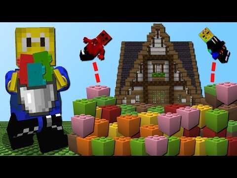 The floor is LEGO! (Ouch)