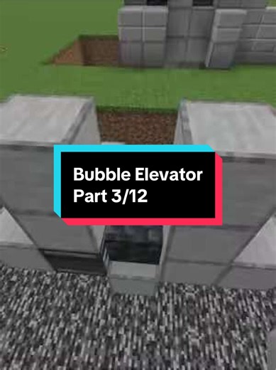 Elevator Tutorial Pt3/12 #minecraft #elevatorbuilt #fyp #redstonebuilds