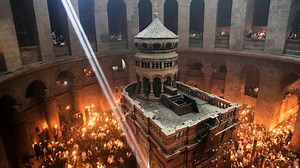 What's behind the visually stunning 'Holy Fire' ceremony in Jerusalem?