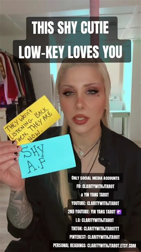 THIS SHY CUTIE LOW-KEY LOVES YOU #tarot #soulmate #shorts