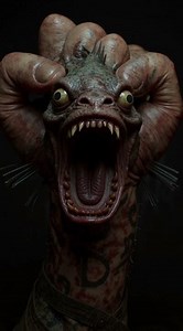 A Terrifying Deep Sea Creature You’ve Never Seen Before #mythicalcreatures