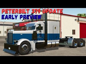 EARLY LOOK PETERBILT 379 MAJOR UPDATE BY SLEUTJES MODDING | Farming Simulator 25