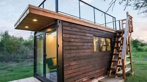 Amazon is selling a 'pre-fab' tiny home for $13,779 and it has a rooftop deck
