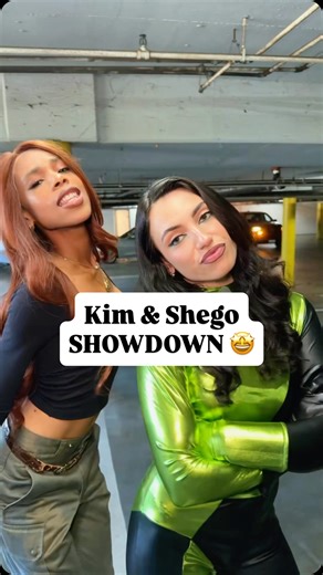 Sophia & Noelle on Instagram: "In our heads, Kim & Shego are besties 🤩🫶 Happy Halloween 👻 #besties #bestiesforlife #halloween #halloweencostume #kimpossible #shego"