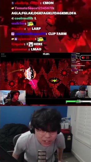 #1 osu! Player reacts to GRIEF 97%... #shorts #osu #geometrydash #mrekk