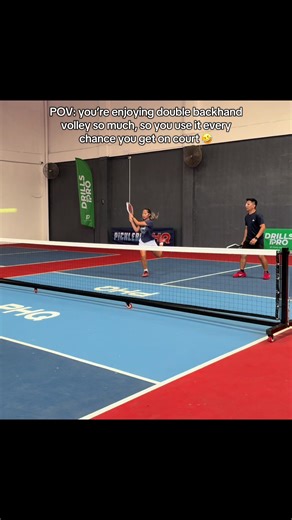 Mastering the Double Backhand Volley in Pickleball