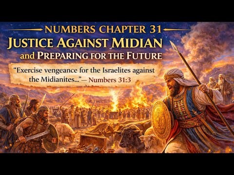 Numbers Chapter 31 – Justice Against Midian and Preparing for the Future