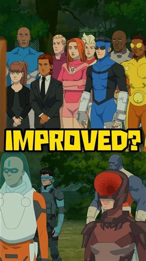 Did They IMPROVE Rex Splode's Funeral Scene? | Invincible Season 4 Funeral #invincible #comics