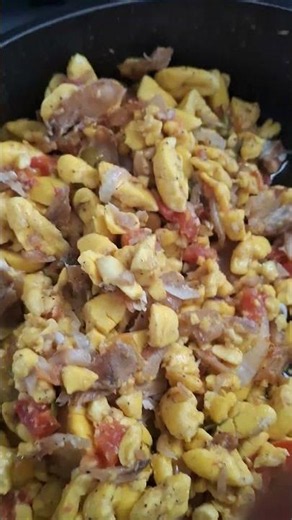 Jamaican Ackee and Saltfish