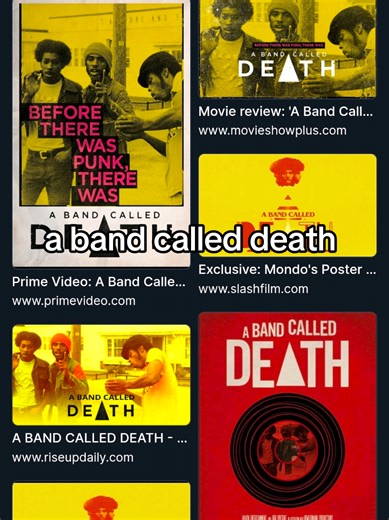 @EtienneIch hab A Band Called Death gesehen, ein Muss für alle, die Proto-Punk, DIY-Musik und Black Music History verstehen wollen. Die Doku zeigt, wie drei Brüder aus Detroit mit Death eine Band gründen, Vision und Leidenschaft über Jahre leben, Familienbande, Loyalität, Konflikte, Integrität, Subkultur und Identität verknüpfen. Musik wird hier als Bindung, Lebensmission und kulturelles Erbe gezeigt, nicht nur als Konsumgut. Ein tiefgehender Einblick in DIY-Punk, schwarze Musikgeschichte und de