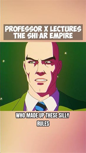 Professor X Lectures The Shi'ar Empire 😂