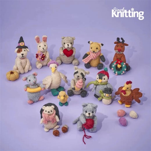 We are so excited to share our 2026 Furry Friends calendar and you can get it first with this special offer. Subscribe to Simply Knitting for £84.99 and receive 13 issues, free delivery and a Stylecraft yarn bundle worth £49 to knit every animal featured inside. Each issue includes clear instructions and inspiring projects you will love to make. Do not delay, stock is limited. | Simply Knitting