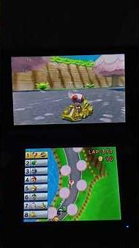 Mario Kart 7 - Toad in Mario Circuit (Flower Cup, 150cc) [Gold Standard Kart]