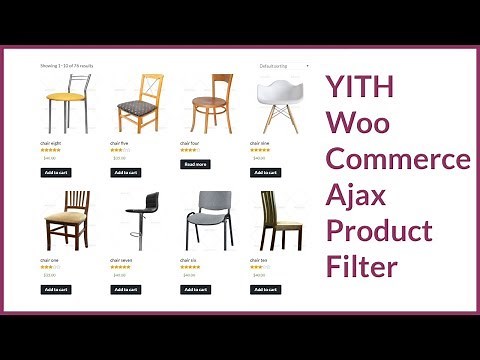 YITH WooCommerce Ajax Product Filter - WooCommerce Product Filter Plugin Tutorial