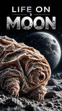 there is living thing on moon 🤯#space #science