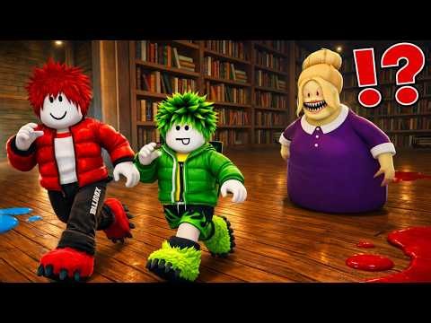 JJ and Mikey Escaped Miss Marie's Library Obby ?! (Maizen Roblox) 😨📖🚨