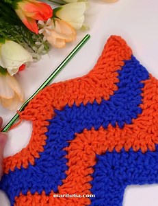 Full video tutorial : https://www.facebook.com/watch/?v=906796769877608 | Crochet&Knitting by marifu6a