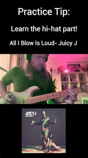 Guitar Practice Tip of The Day: Learn the Hi-Hat! #guitar #practice #juicyj #metal #rap #hiphop