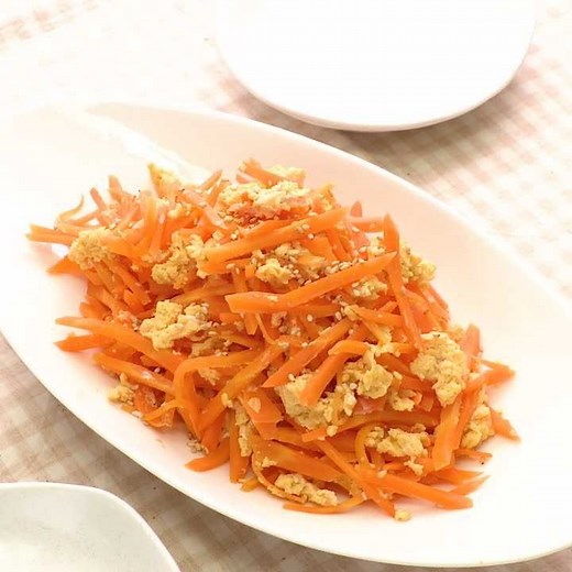 切って混ぜるだけ！ レンジでにんじんしりしりのレシピ動画・作り方 | デリッシュキッチン