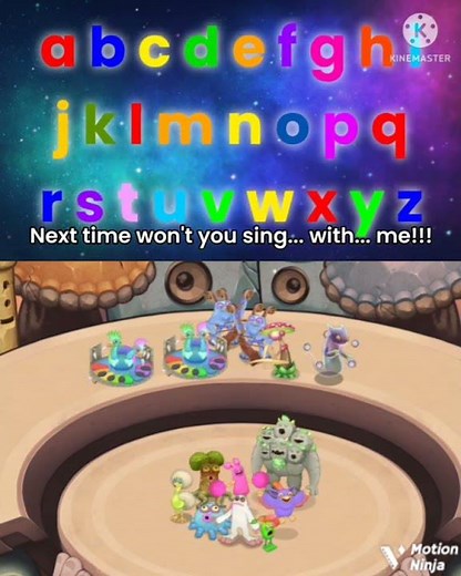 Doing the end of ABC Song by StoryBots' impression in MSM Composer!