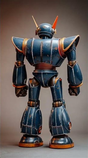 Nostalgia Mecha Japan 90an, Still Cool! ⚙️✨ #VintageRobot #RetroAnime