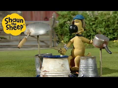 Shaun the Sheep 🐑 Rock Star Dog! - Cartoons for Kids 🐑 Special Episodes Compilation [1 hour]