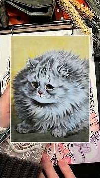 The story of artist Louis Wain will break your heart. #crimeart #art