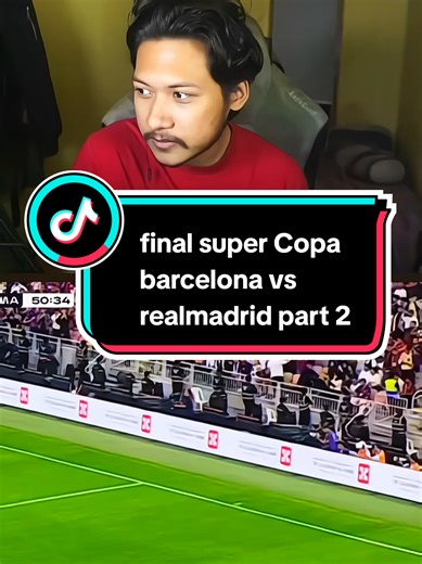 flashback barcelona vs realmadrid final super Copa part 2 source:yt @syahrulalf_ #barcelona #realmadrid #fansbarca💙❤️ #fansrealmadrid #reactions