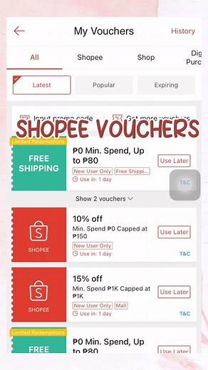 Shopee Voucher Codes 2024 | Save More on Your Shopee Shopping