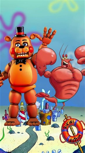 FNAF ANIMATRONICS WERE TURNED INTO SPONGEBOB CHARACTERS!