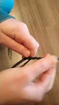 6 strand horsehair braid example
