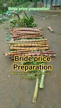 Bride price preparation