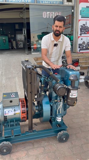 10kVA Kirloskar Water-Cooled Generator | DM14 Engine | 3 Phase 440V ‪@ChadhaGeneratorsPrivateLimited‬