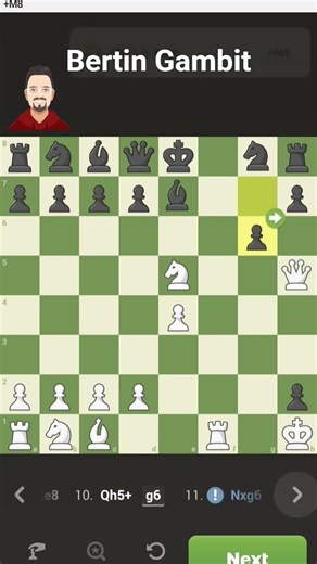 Bertin Gambit #chess