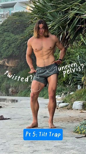 One leg always turns out more than the other? 👇🏽 That twist starts in your pelvis, not your foot. When your pelvis rotates unevenly, one thigh bone shifts in the socket. One side gets tight and dominant, the other weak and passive. Your body twists to stay balanced, and that compensation becomes your new normal. Over time it leads to hip pain, knee tracking issues, lower back tension, and even foot collapse. And the longer you leave it, the harder it is to fix. Do this to untwist your pelvis a