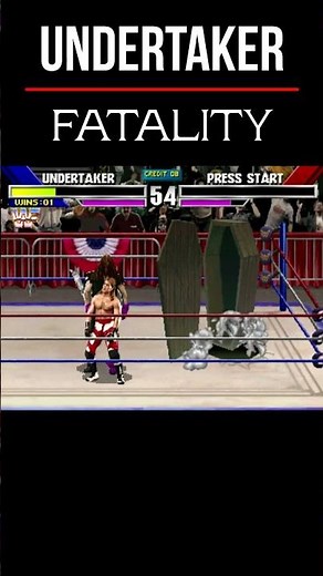 Undertaker Fatality // WWF Wrestlemania Arcade (1995)