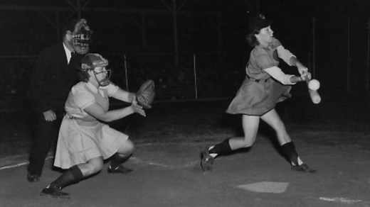 Women's Baseball in WWII