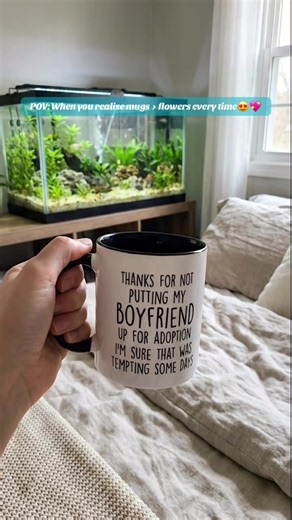 Flowers fade. Coffee mugs stay.#FunnyMug #GiftTok #MotherInLawGiftIdeas #CoffeeLovers #TikTokFinds